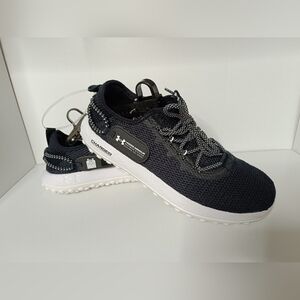 Under Armour Men’s UA Fat Tire Venture Sz 10 Pro Shoes Black / White 3027562 002